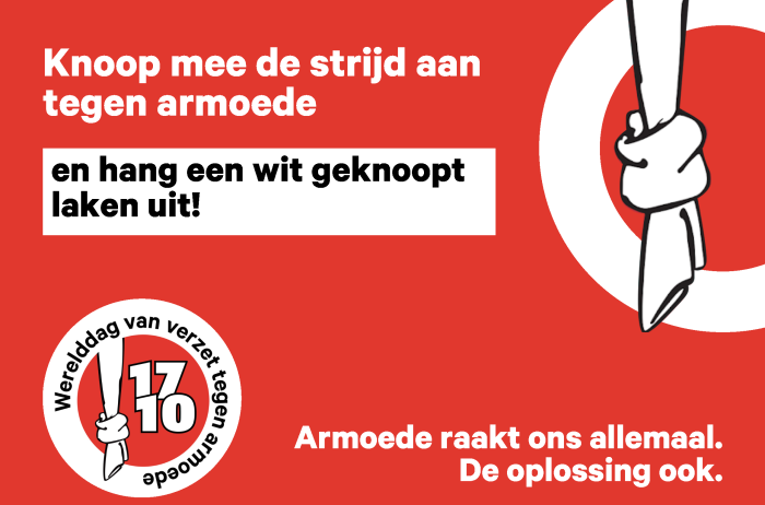 Knoop jij mee de strijd aan tegen armoede?